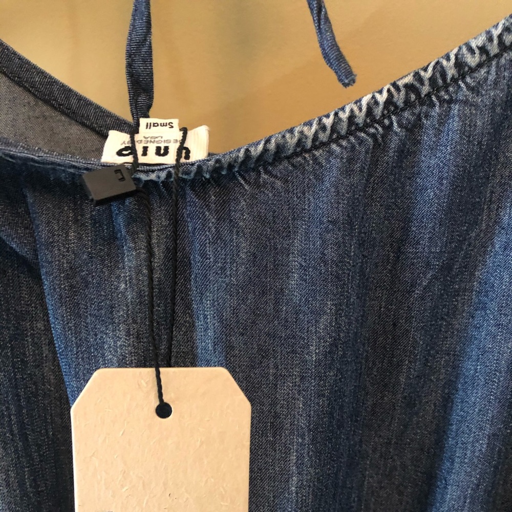 Jean jumper with pockets! New - Picture 2 of 5